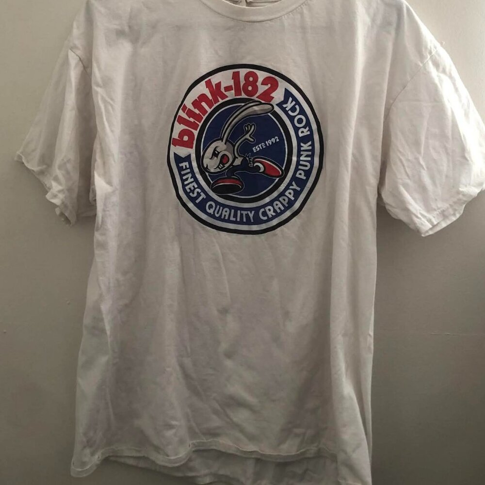 Blink-182 Bunny Logo Graphic Tee - White